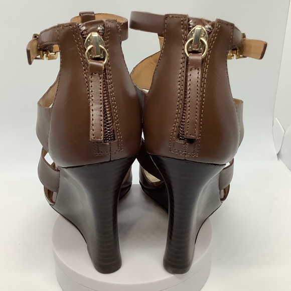 White House Black Market Briget Wedge Sandals - Picture 3 of 8